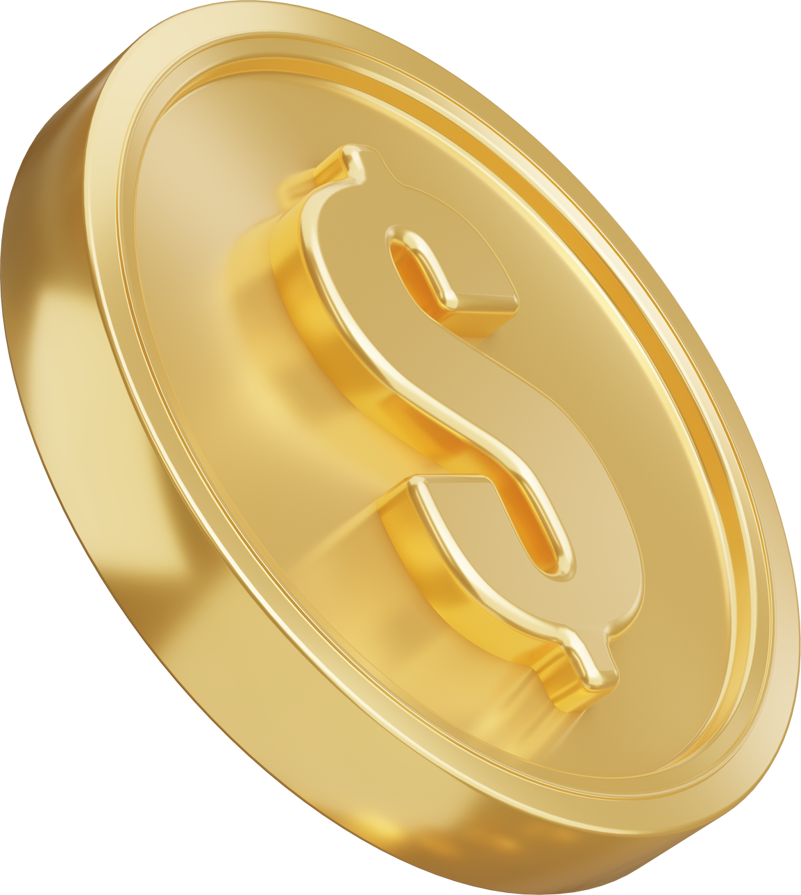 3D Render of Coin